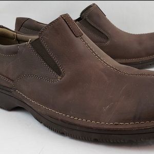 Clark’s Men’s Brown Leather Loafers 11.5M